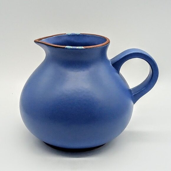 Dansk Mesa Sky Blue 48 Oz. Ceramic Pitcher - Picture 1 of 7